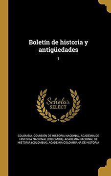 portada Boletín de Historia y Antigüedades; 1