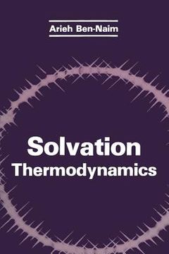 portada Solvation Thermodynamics (en Inglés)