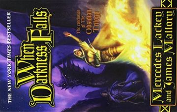 portada When Darkness Falls: The Obsidian Mountain Trilogy, Book 3 (Obsidian Trilogy) (en Inglés)
