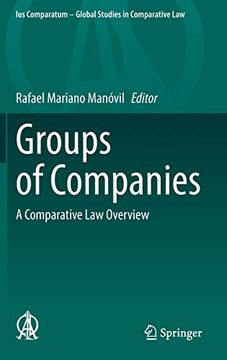 portada Groups of Companies: A Comparative law Overview (Ius Comparatum - Global Studies in Comparative Law) (in English)