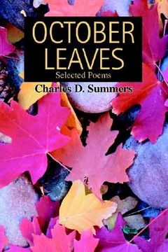 portada october leaves: selected poems (in English)