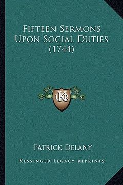 portada fifteen sermons upon social duties (1744)