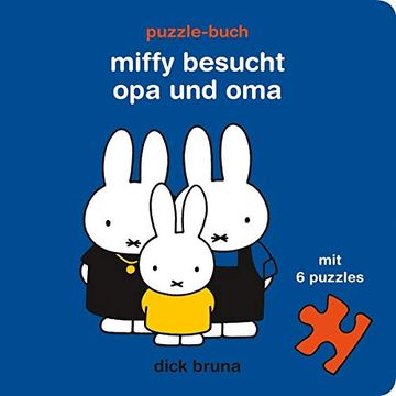 portada Miffy Besucht opa und Oma: Puzzle-Buch (Kinderbücher) (in German)