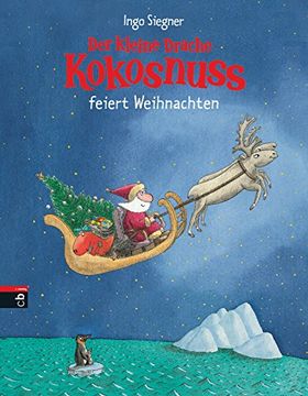 portada Der Kleine Drache Kokosnuss Feiert Weihnachten (Vorlesebücher, Band 2) (en Alemán)