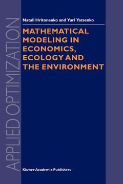 portada mathematical modeling in economics, ecology and the environment (en Inglés)