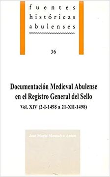 portada doc. medieval abulense reg.gral.sello viii - 5-1-1493 a 28-7-1493 /f.h.a. nº 3
