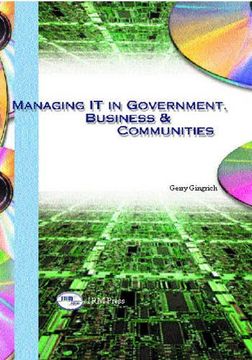 portada managing it in government, business & communities (en Inglés)