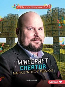 portada Minecraft Creator Markus "Notch" Persson (Stem Trailblazer Bios) (en Inglés)