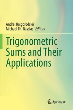 portada Trigonometric Sums and Their Applications (en Inglés)