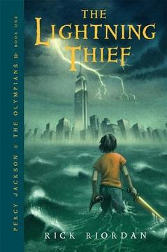 portada The Lightning Thief (Percy Jackson and the Olympians, Book 1) (en Inglés)