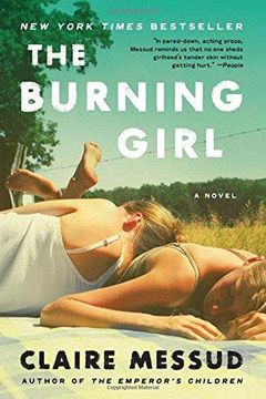 portada The Burning Girl: A Novel (en Inglés)