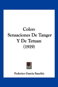 portada Color: Sensaciones de Tanger y de Tetuan (1919) (in Spanish)