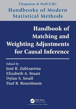 portada Handbook of Matching and Weighting Adjustments for Causal Inference (Chapman & Hall (en Inglés)