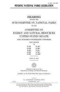 portada Pending national parks legislation