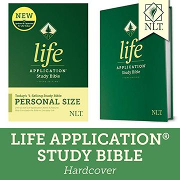 portada Nlt Life Application Study Bible, Third Edition, Personal Size (Hardcover) (en Inglés)