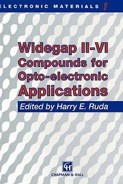 portada widegap ii vi compounds for opto-electronic applications (en Inglés)