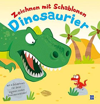 portada Zeichnen mit Schablonen: Dinosaurier (en Alemán)