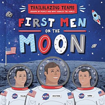 portada First Men on the Moon (en Inglés)