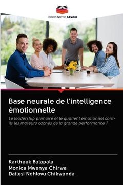 portada Base neurale de l'intelligence émotionnelle (in French)