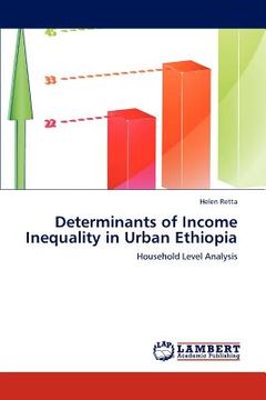 portada determinants of income inequality in urban ethiopia (en Inglés)