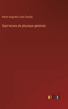 portada Sept lecons de physique générale (en Francés)