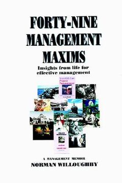 portada forty-nine management maxims (en Inglés)