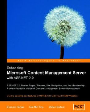 portada enhancing microsoft content management server with asp.net 2.0 (en Inglés)