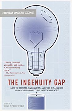 portada The Ingenuity Gap: Facing the Economic, Environmental, and Other Challenges of an Increasingly Complex and Unpredictable Future (en Inglés)