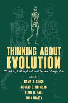 portada Thinking About Evolution Paperback (en Inglés)