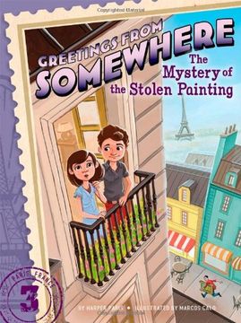 portada The Mystery of the Stolen Painting (Greetings from Somewhere) (en Inglés)