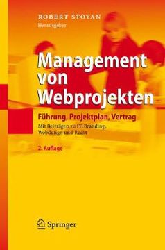 portada management von webprojekten (en Alemán)