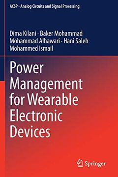 portada Power Management for Wearable Electronic Devices (Analog Circuits and Signal Processing) (en Inglés)