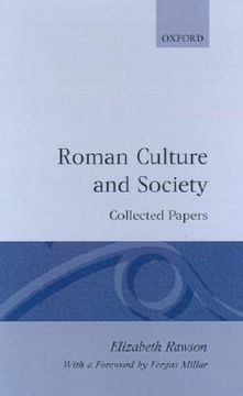 portada roman culture and society: collected papers (en Inglés)
