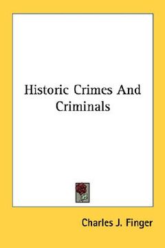 portada historic crimes and criminals (en Inglés)