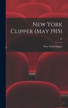 portada New York Clipper (May 1915); 63 (en Inglés)