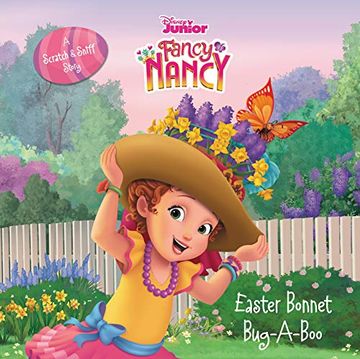 portada Disney Junior Fancy Nancy: Easter Bonnet Bug-A-Boo: A Scratch & Sniff Story (en Inglés)