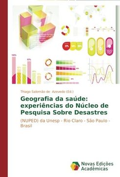 portada Geografia da saúde: experiências do Núcleo de Pesquisa Sobre Desastres: (NUPED) da Unesp - Rio Claro - São Paulo - Brasil