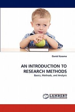 portada an introduction to research methods (en Inglés)