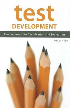 portada Test Development: Fundamentals for Certification and Evaluation (en Inglés)
