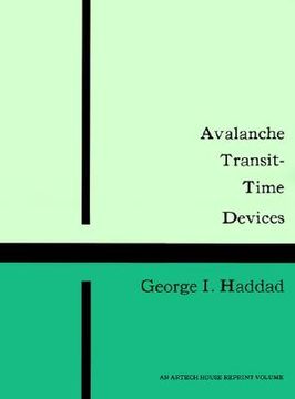 portada avalanche transit-time devices (en Inglés)