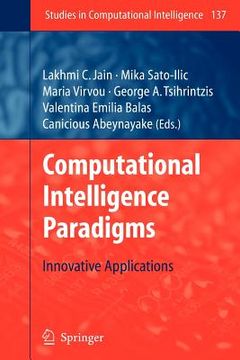 portada computational intelligence paradigms: innovative applications