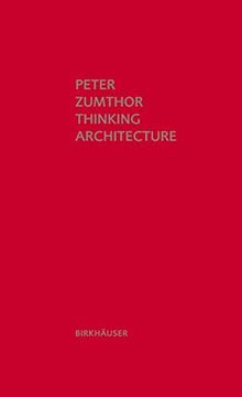 portada Thinking Architecture (Birkhäuser) (en Inglés)