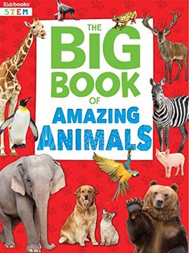 portada Big Book of Amazing Animals (Big Books) (en Inglés)