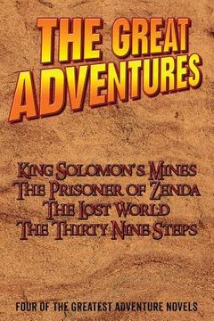 portada The Greatest Adventure Novels: Four Classic Adventures (en Inglés)