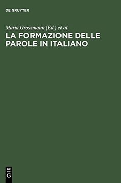 portada La Formazione Delle Parole in Italiano (en Italiano)