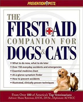 portada The First aid Companion for Dogs & Cats (Prevention Pets) (en Inglés)