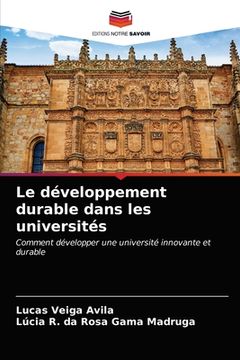 portada Le développement durable dans les universités