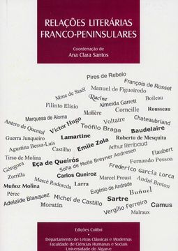 portada RELAÇÕES LITERÁRIAS FRANCO-PENINSULARES - COLÓQUIO INTERNACIONAL, UNIVERSIDADE D