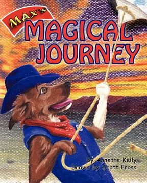 portada max's magical journey (en Inglés)