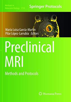 portada Preclinical MRI: Methods and Protocols (en Inglés)